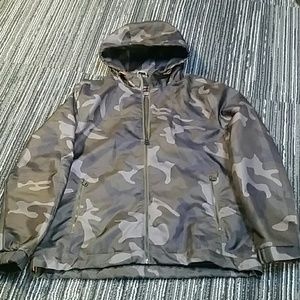 Levi's men's extra large waterproof camo jacket